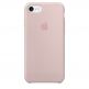 Apple Silicone Case - оригинален силиконов кейс за iPhone SE 2020, iPhone 7, iPhone 8 (розов пясък) thumbnail