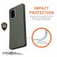 Urban Armor Gear Biodegradeable Outback Case - удароустойчив рециклируем кейс за Samsung Galaxy S20 Plus (зелен) thumbnail 6