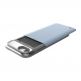STILMIND Mystic Pebble Case - удароустойчив хибриден кейс с отделение за кр. карта за iPhone SE 2020, iPhone 7, iPhone 8 (син) thumbnail