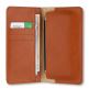 4smarts Newtown Wallet Universal Case - универсален кожен калъф с тип портфейл за смартфони до 5.2 инча (кафяв) thumbnail 2