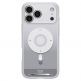 Хибриден кейс с висока степен на защита с MagSafe за iPhone 18 Pro Max, iPhone 17 Pro Max - Spigen Ultra Hybrid MagSafe Classic Silver Case (сребрист)  thumbnail 4