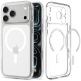 Хибриден кейс с висока степен на защита с MagSafe за iPhone 18 Pro, iPhone 17 Pro - Spigen Ultra Hybrid MagSafe Case (прозрачен-бял) thumbnail 2
