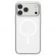 Хибриден кейс с висока степен на защита с MagSafe за iPhone 18 Pro, iPhone 17 Pro - Spigen Ultra Hybrid MagSafe Case (прозрачен-бял) thumbnail 3