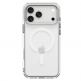 Хибриден кейс с висока степен на защита с MagSafe за iPhone 18 Pro Max, iPhone 17 Pro Max - Spigen Ultra Hybrid Optik S MagSafe (clear silver) thumbnail 3