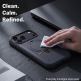 Силиконов (TPU) калъф с вградена поставка и MagSafe за iPhone 18 Pro, iPhone 17 Pro - Torras Ostand Q3 Silicone MagSafe Case (black) thumbnail 7