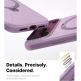 Силиконов (TPU) калъф с вградена поставка и MagSafe за iPhone 18 Pro Max, iPhone 17 Pro Max - Torras Ostand Q3 Silicone MagSafe Case (purple) thumbnail 3