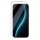 Калено стъклено защитно покритие със сапфирени частици на iPhone 18 Pro Max, iPhone 17 Pro Max - Benks GlassWarrior Ultra Sapphire Coating Tempered Glass (черен-прозрачен) thumbnail 4