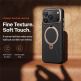 Кожен кейс с MagSafe и вградена поставка за iPhone 18 Pro, iPhone 17 Pro - Torras Ostand Q3 VegSkin MagSafe Case (black) thumbnail 3