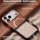 Кожен кейс с MagSafe и вградена поставка за iPhone 18 Pro, iPhone 17 Pro - Torras Ostand Q3 VegSkin MagSafe Case (brown) thumbnail 7