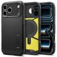 Хибриден кейс с най-висока степен на защита с MagSafe за iPhone 18 Pro, iPhone 17 Pro - Spigen Tough Armor T MagSafe Case (черен) thumbnail