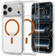 Хибриден кейс с висока степен на защита с MagSafe за iPhone 18 Pro, iPhone 17 Pro - Spigen Ultra Hybrid MagSafe Case (прозрачен-оранжев) thumbnail