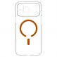 Хибриден кейс с висока степен на защита с MagSafe за iPhone 18 Pro, iPhone 17 Pro - Spigen Ultra Hybrid MagSafe Case (прозрачен-оранжев) thumbnail 6