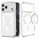  Тънък силиконов (TPU) калъф с MagSafe за iPhone 18 Pro Max, iPhone 17 Pro Max - Spigen Liquid Crystal MagSafe Case (прозрачен-бял) thumbnail