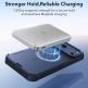 Хибриден кейс с висока степен на защита с MagSafe за iPhone 18 Pro, iPhone 17 Pro - ESR Cyber HaloLock MagSafe Case (navy blue) thumbnail 3