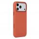 Премиум кожен (естествена кожа) кейс с MagSafe за iPhone 18 Pro Max, iPhone 17 Pro Max - Troubadour Full Leather MagSafe Case (terracotta) thumbnail