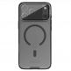 Хибриден удароустойчив кейс с MagSafe за iPhone 18 Pro Max, iPhone 17 Pro Max - Nillkin CamShield Prop MagSafe Case (transparent black) thumbnail