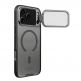 Хибриден удароустойчив кейс с MagSafe за iPhone 18 Pro Max, iPhone 17 Pro Max - Nillkin CamShield Prop MagSafe Case (transparent black) thumbnail 3