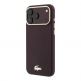 Дизайнерски кожен кейс с MagSafe за iPhone 18 Pro, iPhone 17 Pro - Lacoste PU Champs Elysees Gold Logo MagSafe Leather Hard Case (burgundy) thumbnail 2