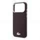 Дизайнерски кожен кейс с MagSafe за iPhone 18 Pro, iPhone 17 Pro - Lacoste PU Champs Elysees Gold Logo MagSafe Leather Hard Case (burgundy) thumbnail 5