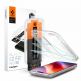 2 броя стъклени защитни покрития за дисплея на iPhone 18 Pro, iPhone 17, iPhone 17 Pro, iPhone 16 Pro - Spigen Glass tR EZ Fit Pro HD 2 Pack thumbnail
