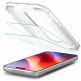 2 броя стъклени защитни покрития за дисплея на iPhone 18 Pro, iPhone 17, iPhone 17 Pro, iPhone 16 Pro - Spigen Glass tR EZ Fit Pro HD 2 Pack thumbnail 2