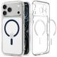 Хибриден кейс с висока степен на защита с MagSafe за iPhone 18 Pro, iPhone 17 Pro - Spigen Ultra Hybrid MagSafe Case (clear deep blue) thumbnail 2