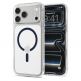 Хибриден кейс с висока степен на защита с MagSafe за iPhone 18 Pro, iPhone 17 Pro - Spigen Ultra Hybrid MagSafe Case (clear deep blue) thumbnail 3