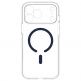 Хибриден кейс с висока степен на защита с MagSafe за iPhone 18 Pro, iPhone 17 Pro - Spigen Ultra Hybrid MagSafe Case (clear deep blue) thumbnail 6