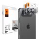 2 комплекта предпазни стъклени лещи за камерата на iPhone Duo - Spigen Glass tR EZ Fit Optik Pro Lens Protector 2 Pack (black) thumbnail