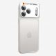 Предпазна плочка за камерата на iPhone 18 Pro Max - Spigen Glass tR EZ Fit Optik Pro XL (silver) thumbnail 6