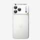 Предпазна плочка за камерата на iPhone 18 Pro Max - Spigen Glass tR EZ Fit Optik Pro XL (light blue) thumbnail 5