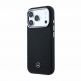 Дизайнерски кожен кейс с MagSafe за iPhone 18 Pro Max - Mercedes PU Leather Wood Semi Wrap MagSafe Case (black) thumbnail 2