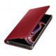 Samsung Leather View Cover EF-WN960LREGWW - оригинален кожен калъф (естествена кожа) за Samsung Galaxy Note 9 (червен) thumbnail 3
