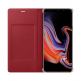 Samsung Leather View Cover EF-WN960LREGWW - оригинален кожен калъф (естествена кожа) за Samsung Galaxy Note 9 (червен) thumbnail 4
