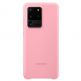 Samsung Silicone Cover Case EF-PG988TP - оригинален силиконов кейс за Samsung Galaxy S20 Ultra (розов) thumbnail