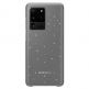 Samsung LED Cover EF-KG988CJ - оригинален заден кейс, през който виждате информация от Samsung Galaxy S20 Ultra (сив) thumbnail