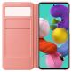 Samsung Galaxy S-View Wallet Cover EF-EA515PW - оригинален калъф през който виждате информация от дисплея за Samsung Galaxy A51 (бял) thumbnail 3