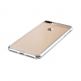 Comma Brightness 360 Case - тънък поликарбонатов кейс за iPhone SE 2020, iPhone 7, iPhone 8 (сребрист-прозрачен) thumbnail 2