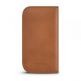 Beyzacases Natural Wallet Case - кожен калъф (естествена кожа, ръчна изработка) за iPhone SE 2020, iPhone 7, iPhone 8, iPhone 6, iPhone 6S (кафяв) thumbnail 2