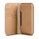 Beyzacases Natural Wallet Case - кожен калъф (естествена кожа, ръчна изработка) за iPhone SE 2020, iPhone 7, iPhone 8, iPhone 6, iPhone 6S (светлокафяв) thumbnail 4