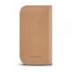 Beyzacases Natural Wallet Case - кожен калъф (естествена кожа, ръчна изработка) за iPhone SE 2020, iPhone 7, iPhone 8, iPhone 6, iPhone 6S (светлокафяв) thumbnail 2