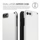 Elago Armor Case - хибриден кейс (поликарбонат + TPU) и HD покритие за iPhone SE 2020, iPhone 7, iPhone 8 (бял) thumbnail