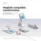 Качествен поликарбонатов кейс с MagSafe за iPhone Duo - Elago Hybrid Clear MagSafe Case (clear) thumbnail 4