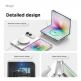 Качествен поликарбонатов кейс с MagSafe за iPhone Duo - Elago Hybrid Clear MagSafe Case (clear) thumbnail 7
