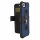 Urban Armor Gear Metropolis - удароустойчив хибриден кейс тип портфейл за iPhone SE 2020, iPhone 7, iPhone 8, iPhone 6S, iPhone 6 (черен-син) thumbnail