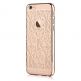 Devia Crystal Baroque Case - поликарбонатов кейс за iPhone 5S, iPhone 5, iPhone SE (с кристали Сваровски) (златист) thumbnail