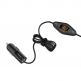 TeckNet F27 In-Car Universal FM Transmitter - зарядно за кола с универсален FM трансмитер за мобилни устройства (черен) thumbnail 4