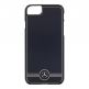 Mercedes-Benz Aluminium Brushed Hard Case - дизайнерски алуминиев кейс за iPhone SE 2020, iPhone 7, iPhone 8 (черен) thumbnail