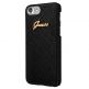Guess Scarlett Hard Case - дизайнерски хибриден кейс за iPhone SE 2020, iPhone 7, iPhone 8 (черен) thumbnail