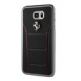 Ferrari Genuine Leather Hard Case - дизайнерски кожен кейс за Samsung Galaxy S7 Edge (черен) thumbnail 2